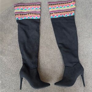 Statement Over the Knee Boots